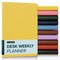 Harbor Desk Weekly Planner 2026 - Calendar Planner and Notebook, Durable Faux Leather, 192 Pages, Softcover & Book Bound - 8 x 5.5 "